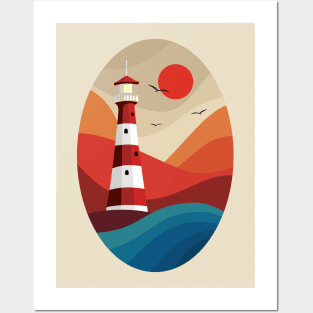 Lighthouse Posters and Art